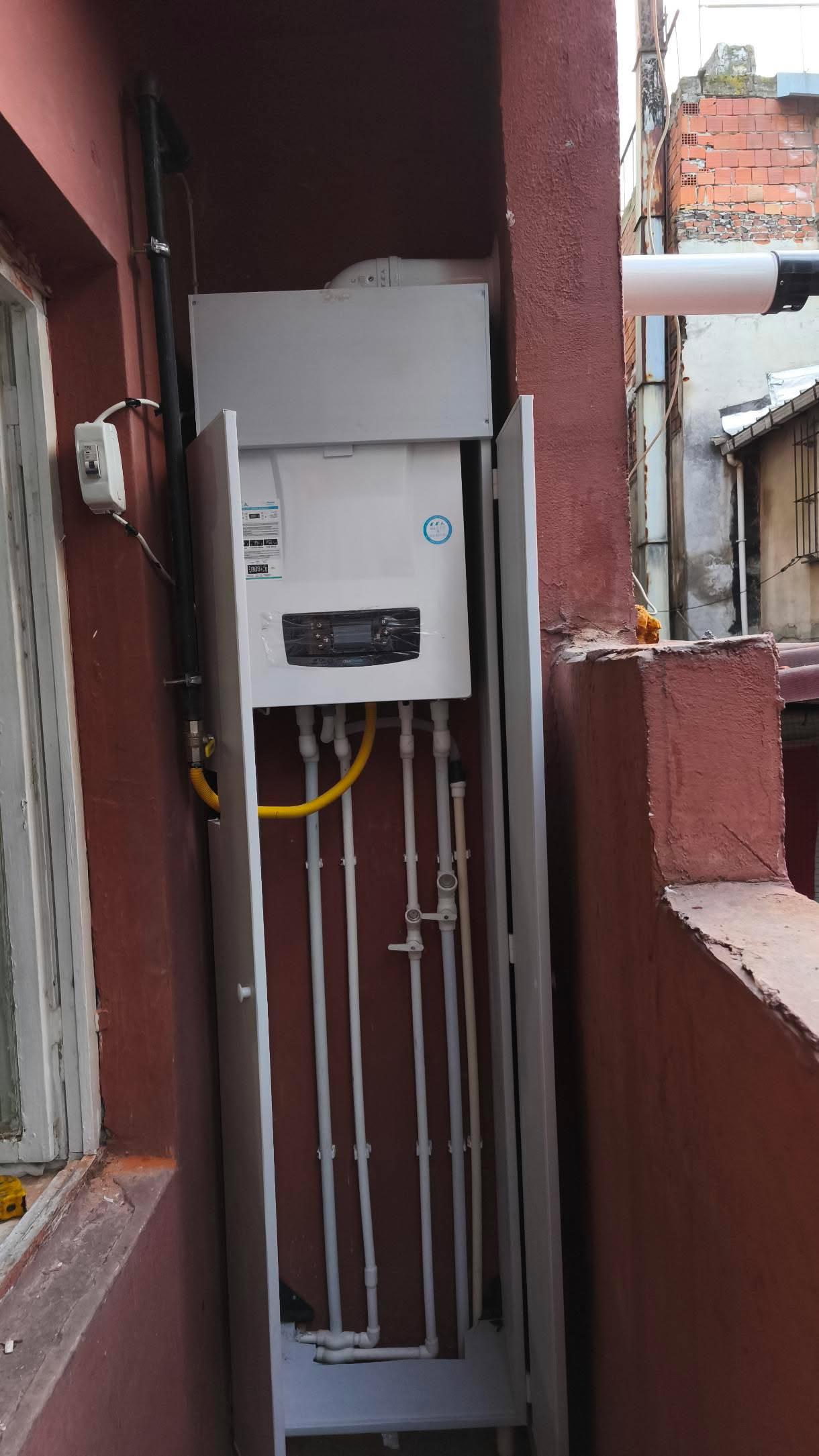 Tesisat doğalgaz proje kombi kalender - Kombi Tesisatı